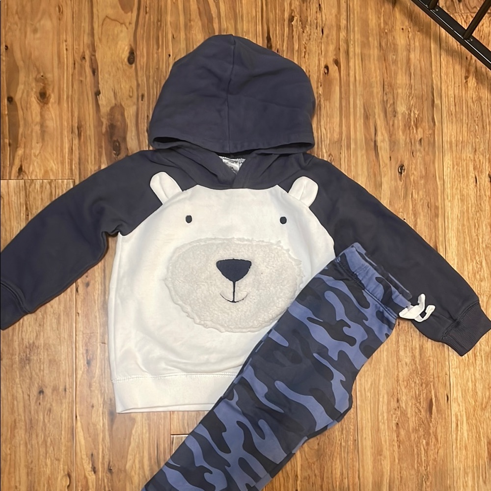 C: NWOT Carters Polar Bear Set